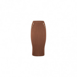 Gonna in viscosa marrone - XL