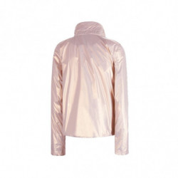 Giacche e cappotto in nylon rosa - S