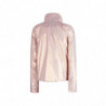 Giacche e cappotto in nylon rosa - S