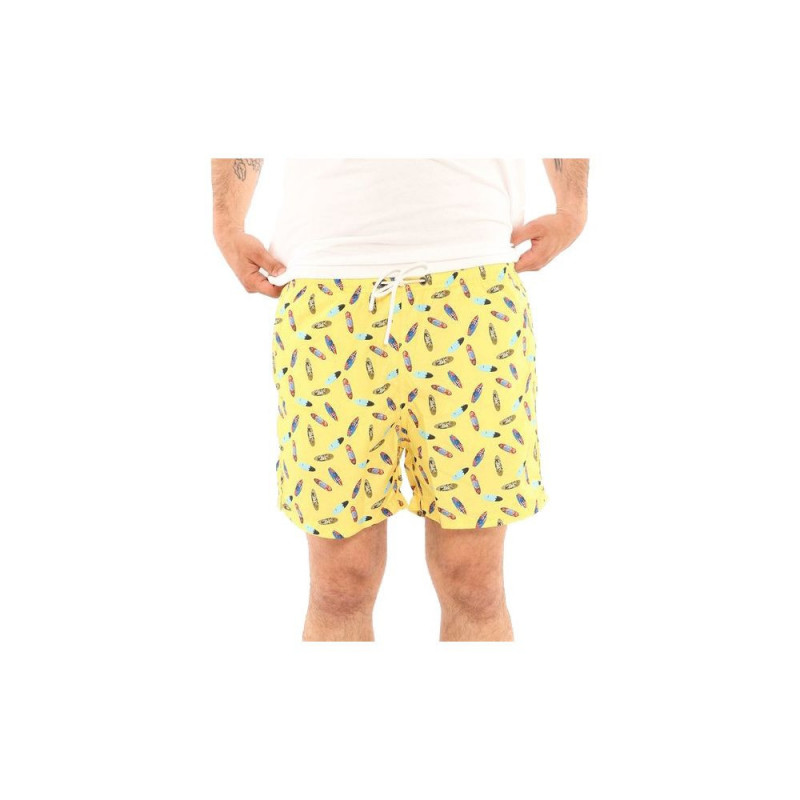 Costume da bagno in poliestere giallo - XXL