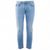 Jeans e pantaloni in cotone azzurro - W28