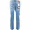 Jeans e pantaloni in cotone azzurro - W28