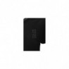 Top e maglietta in cotone nero - XS