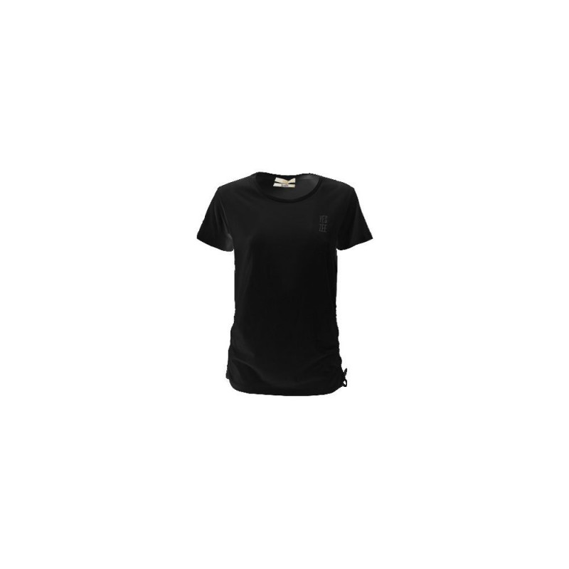 Top e maglietta in cotone nero - L