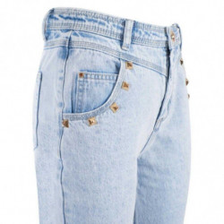 Jeans e pantaloni in cotone azzurro - W30