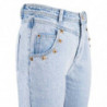 Jeans e pantaloni in cotone azzurro - W30