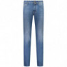 Jeans e pantaloni in cotone azzurro - W40