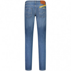 Jeans e pantaloni in cotone azzurro - W40
