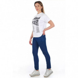 Jeans e pantaloni in cotone blu - W27