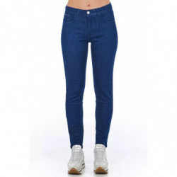 Jeans e pantaloni in cotone blu - W27