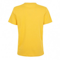 T-shirt in cotone giallo - XXL