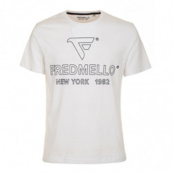 Maglietta in cotone bianco...