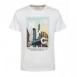 Maglietta in cotone bianco - S