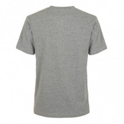 T-shirt in cotone grigio - XL