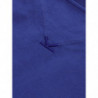 T-shirt viola in cotone con logo sulle maniche - S