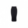 Gonna in viscosa nera - XL