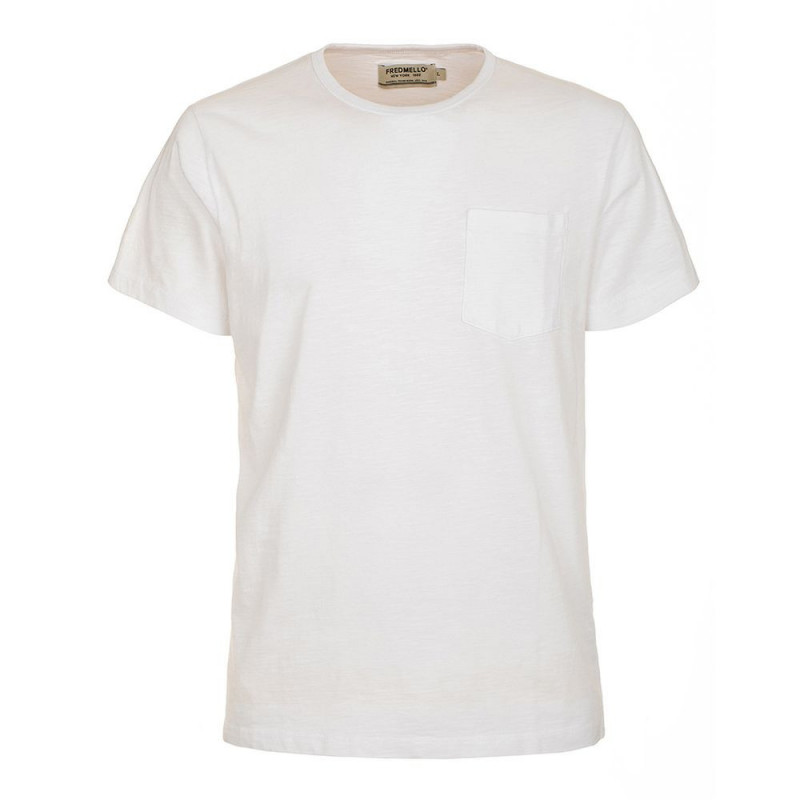 Maglietta in cotone bianco - M