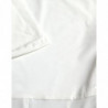 Abito tuta aderente senza spalline in nylon bianco - IT40-S