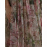 Abito a trapezio con stampa floreale multicolore - IT40-S