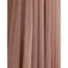 Abito rosa in tulle lamè plissettato monospalla - IT40-S