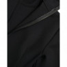 Abito aderente nero a maniche lunghe con collo alto - IT40-S