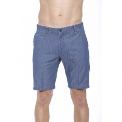 Pantaloncini di cotone blu...