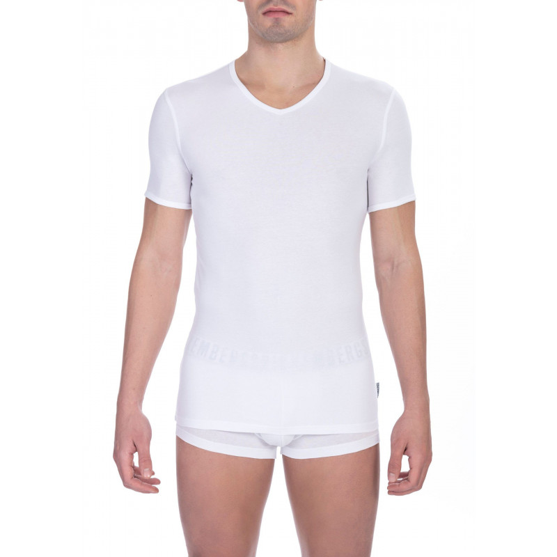 Maglietta in cotone bianco - S
