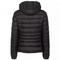 Giacche e cappotto in poliammide nero - L
