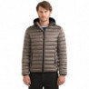 Giacca in nylon grigio - 3XL