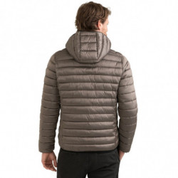 Giacca in nylon grigio - 3XL