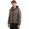 Giacca in nylon grigio - 3XL