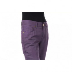 Jeans e pantaloni in cotone viola - W29