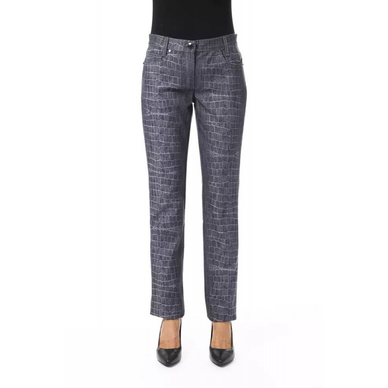 Jeans e pantaloni in viscosa nera - W30