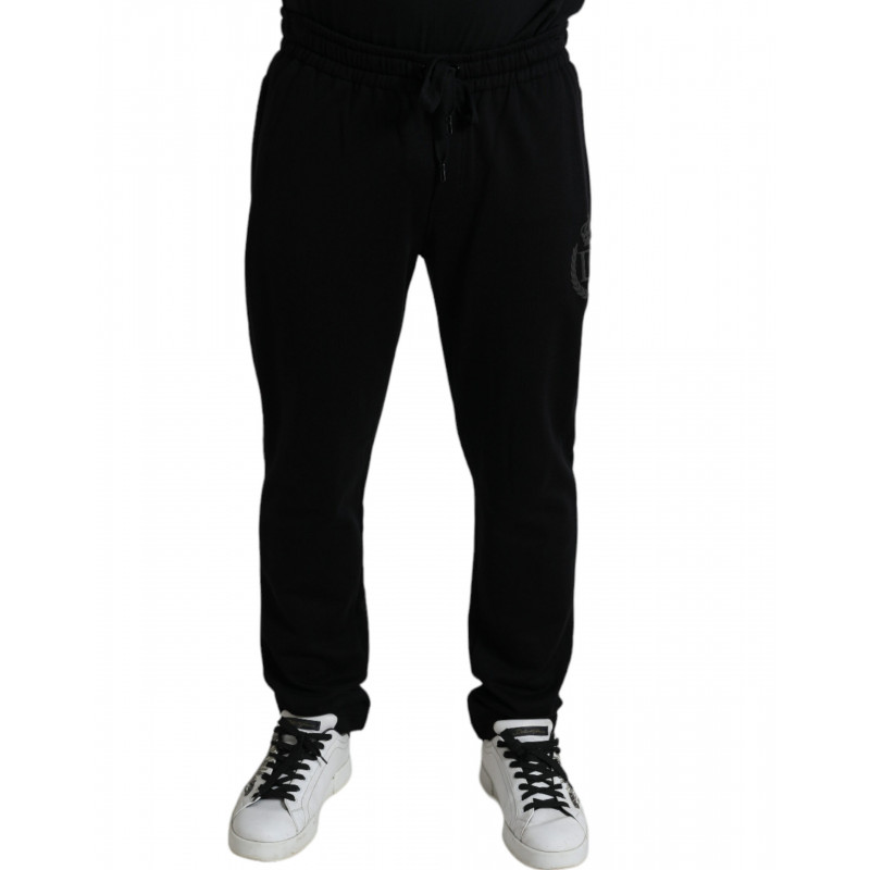 Pantaloni sportivi da jogging skinny con logo DG nero - IT56 - XL