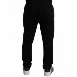 Pantaloni sportivi da jogging skinny con logo DG nero - IT56 - XL