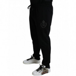 Pantaloni sportivi da jogging skinny con logo DG nero - IT56 - XL