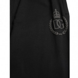 Pantaloni sportivi da jogging skinny con logo DG nero - IT56 - XL