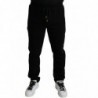 Pantaloni sportivi da jogging skinny in cotone nero - IT54 - XL