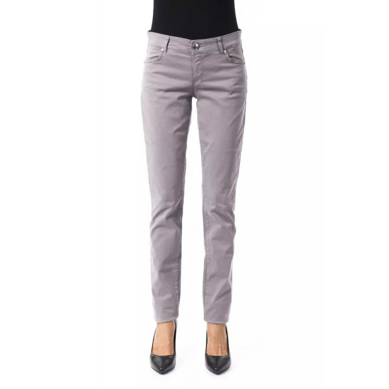 Jeans e pantaloni in cotone grigio - W31