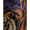 Jeans in denim sciolto in cotone tigre multicolor - IT46 - S