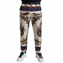 Pantaloni skinny araldici...