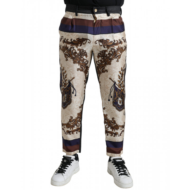 Pantaloni skinny araldici da uomo multicolor - IT50 - L