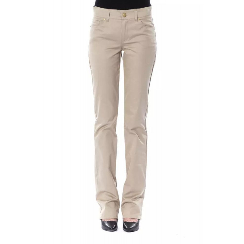 Jeans e pantaloni in cotone beige - W28