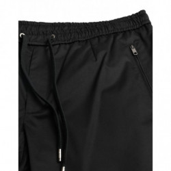 Pantaloni jogger skinny in misto cotone nero - IT54 - XL