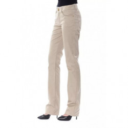 Jeans e pantaloni in cotone beige - W28