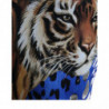 Pantaloni jogger cargo con stampa tigre nera - IT52 - L