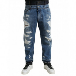 Jeans denim da uomo in...