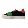 Scarpe da ginnastica da donna stringate basse pelle scamosciata mul