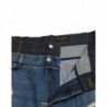 Jeans denim da uomo in cotone stracciato blu - IT52 - L