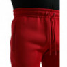 Pantaloni jogger skinny in misto cotone rosso - IT52 - L